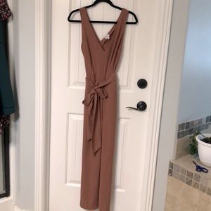 A new day dusty pink jumpsuit